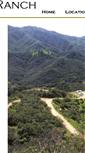 Mobile Screenshot of canyonranchfilmlocation.com