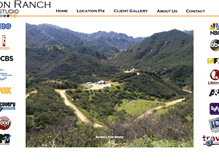 Tablet Screenshot of canyonranchfilmlocation.com
